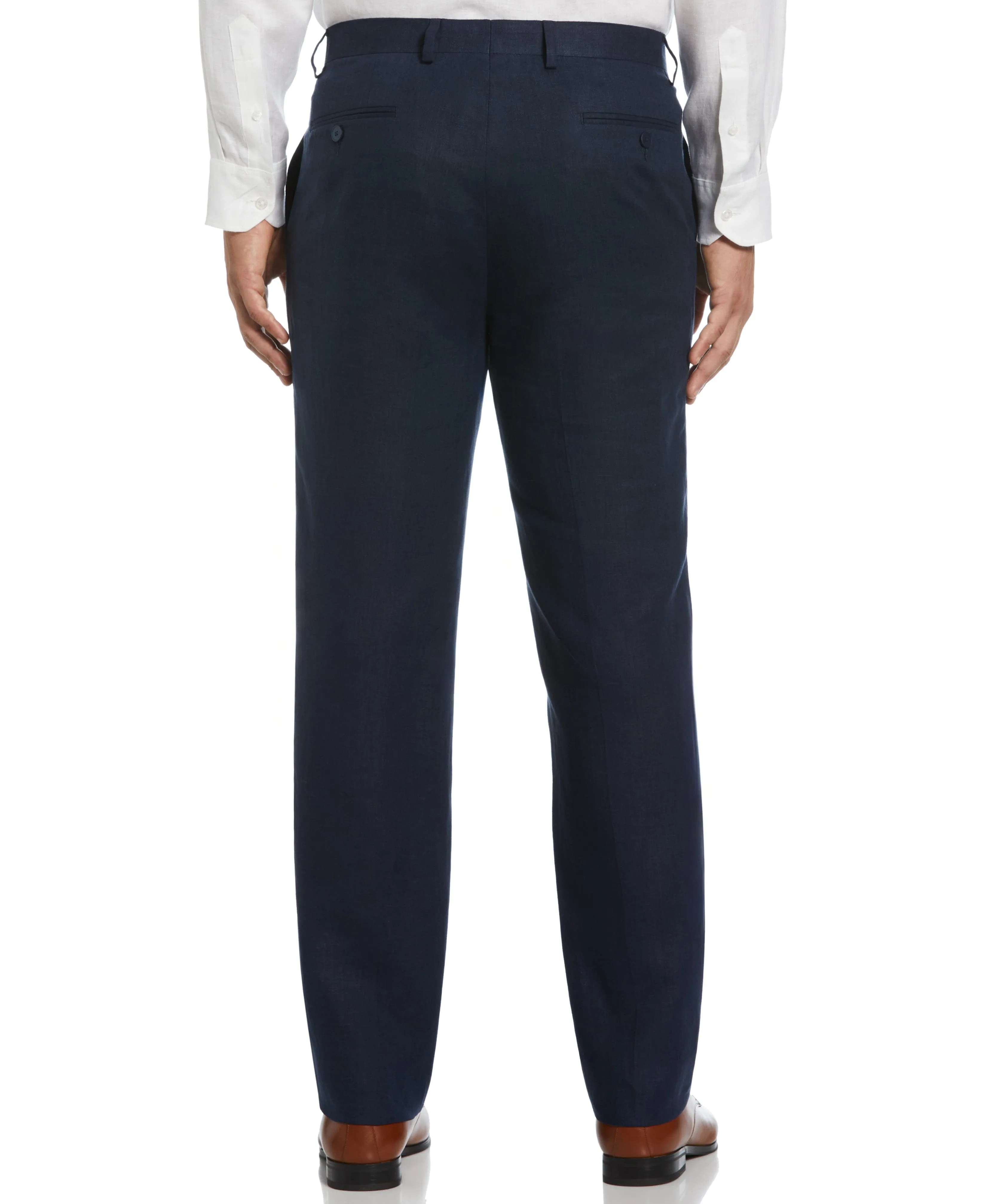 100% Linen Navy Suit