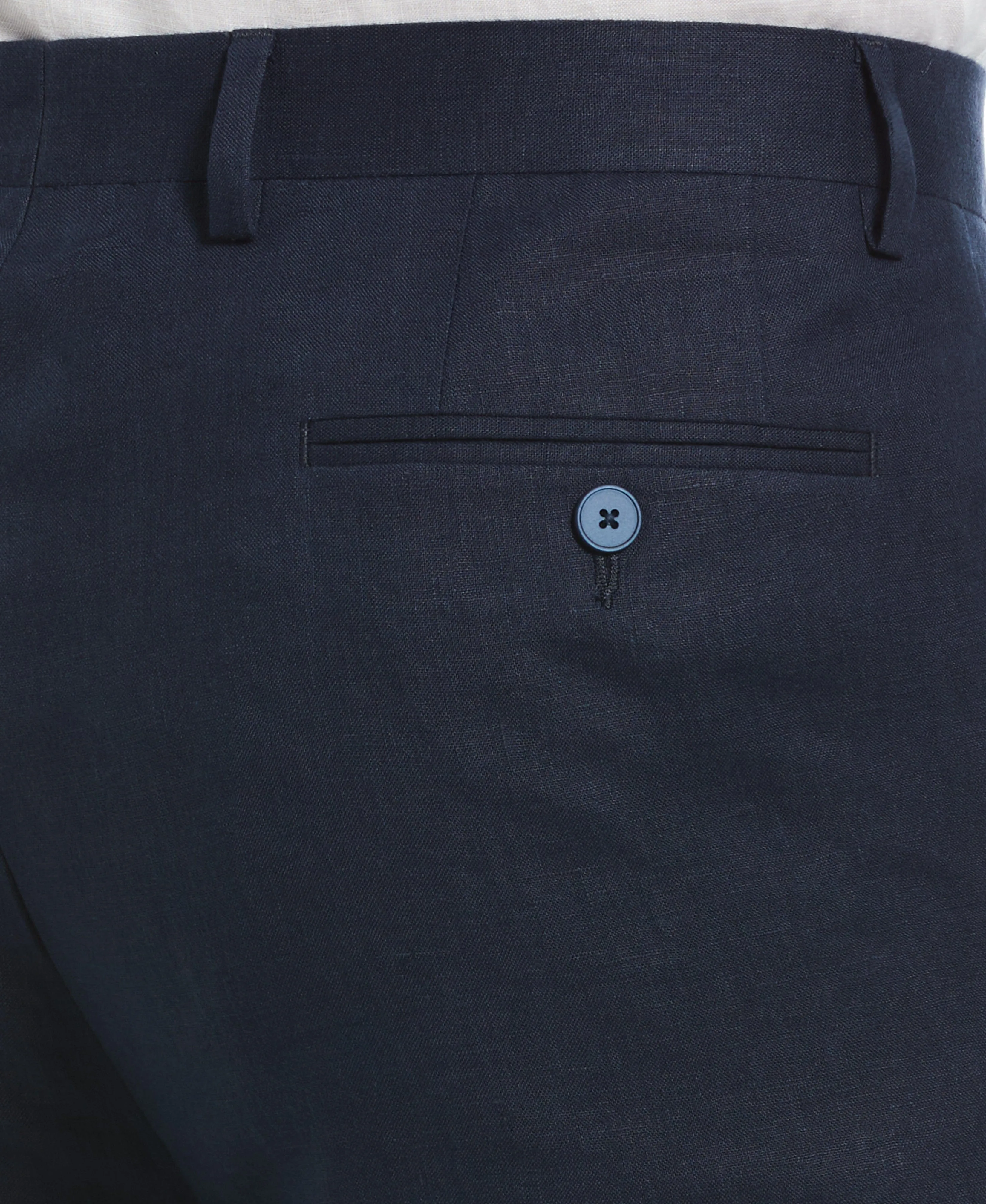 100% Linen Navy Suit