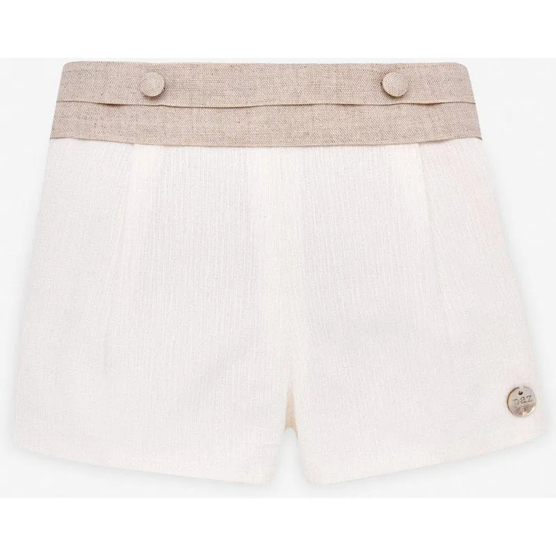 Baby Boys Ivory Shorts