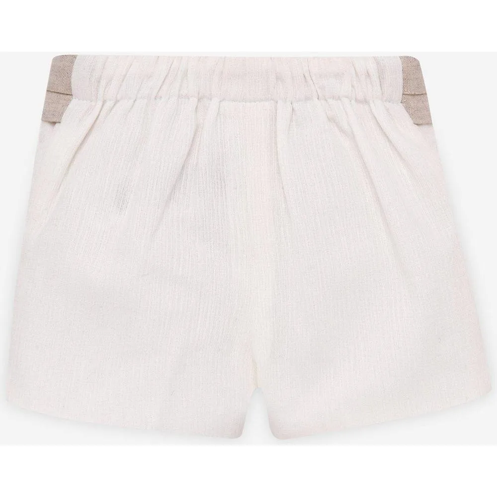 Baby Boys Ivory Shorts
