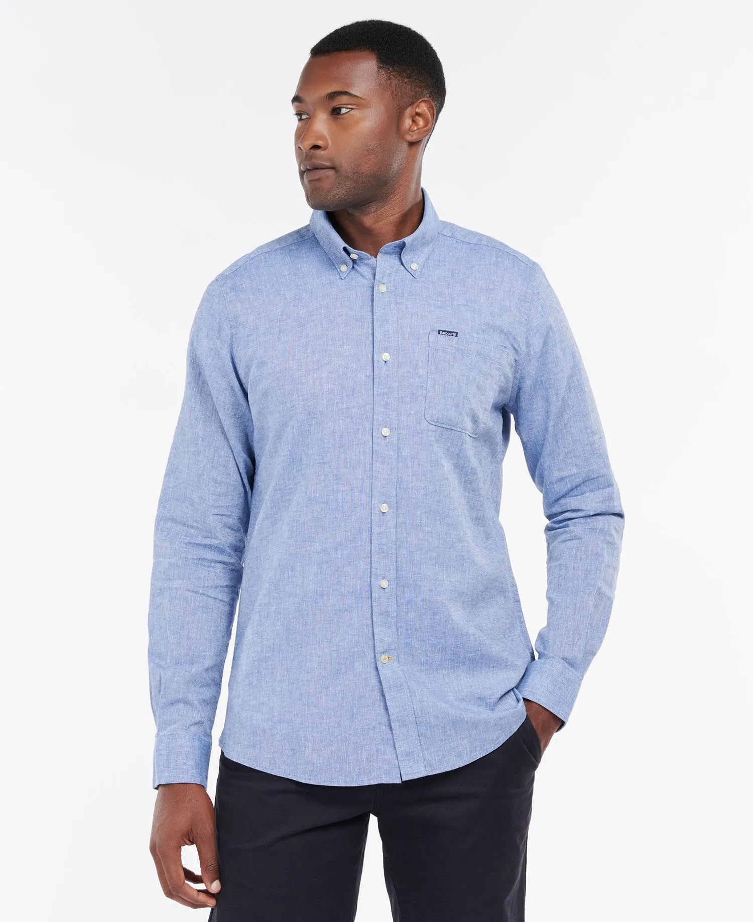 Barbour Nelson Linen Cotton Blend LS Shirt