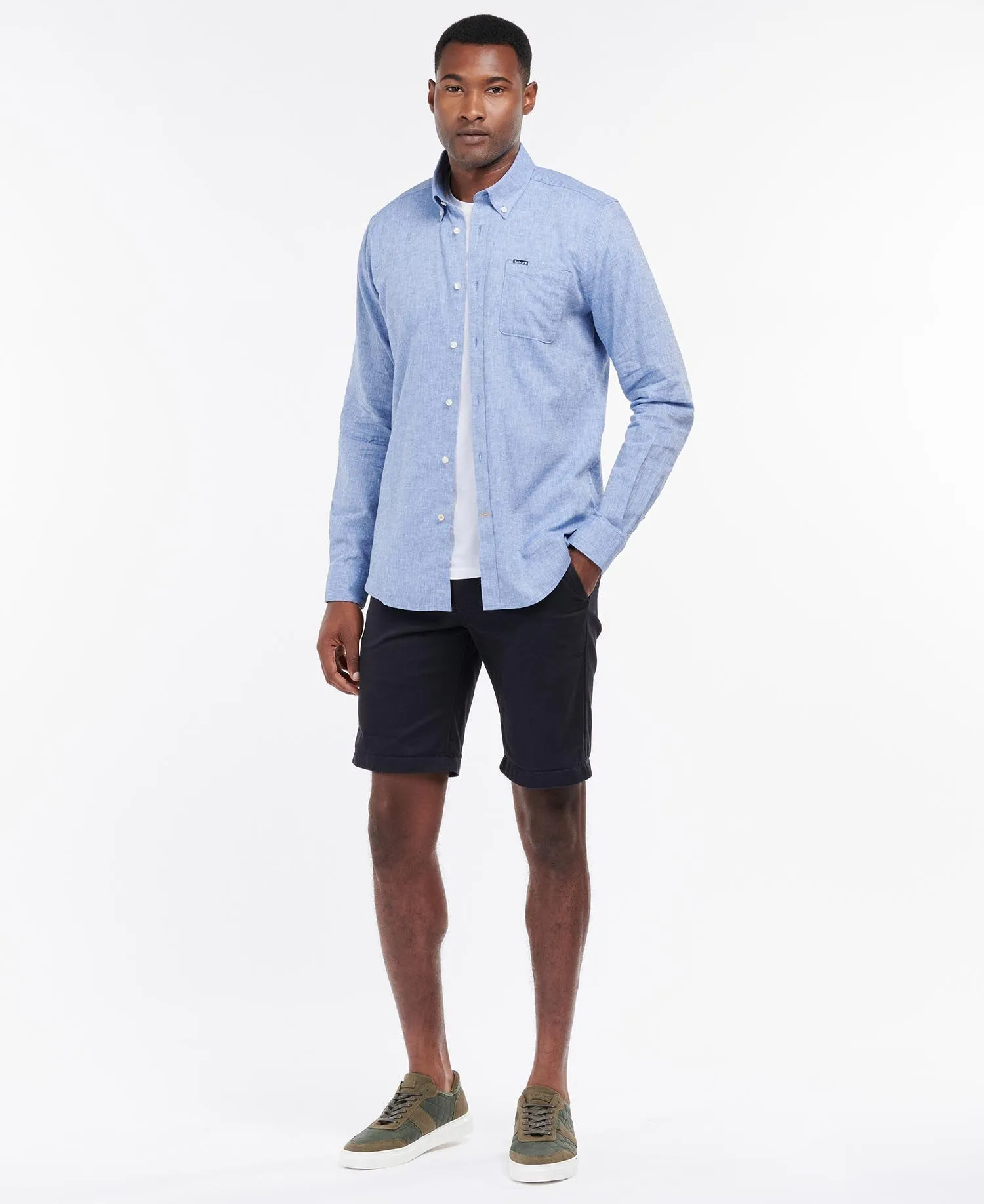 Barbour Nelson Linen Cotton Blend LS Shirt