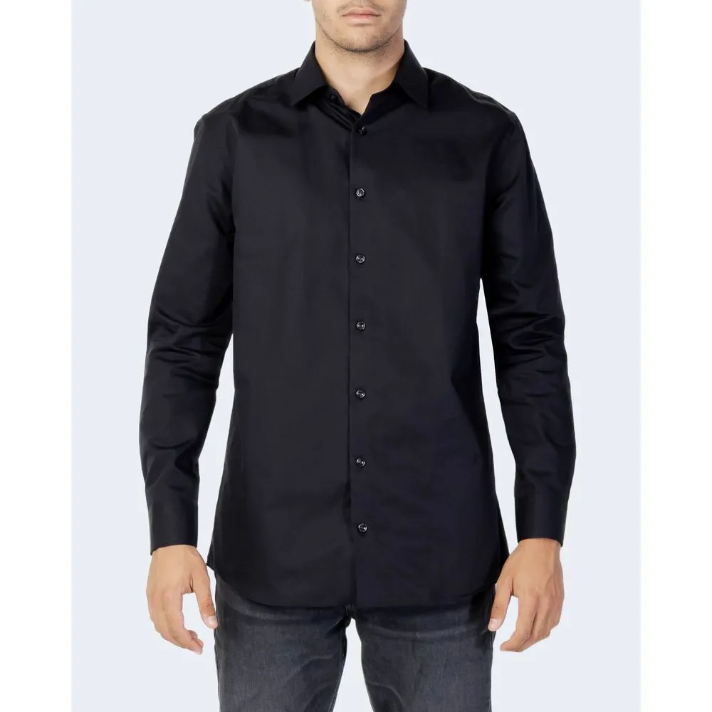 Black Cotton Shirt