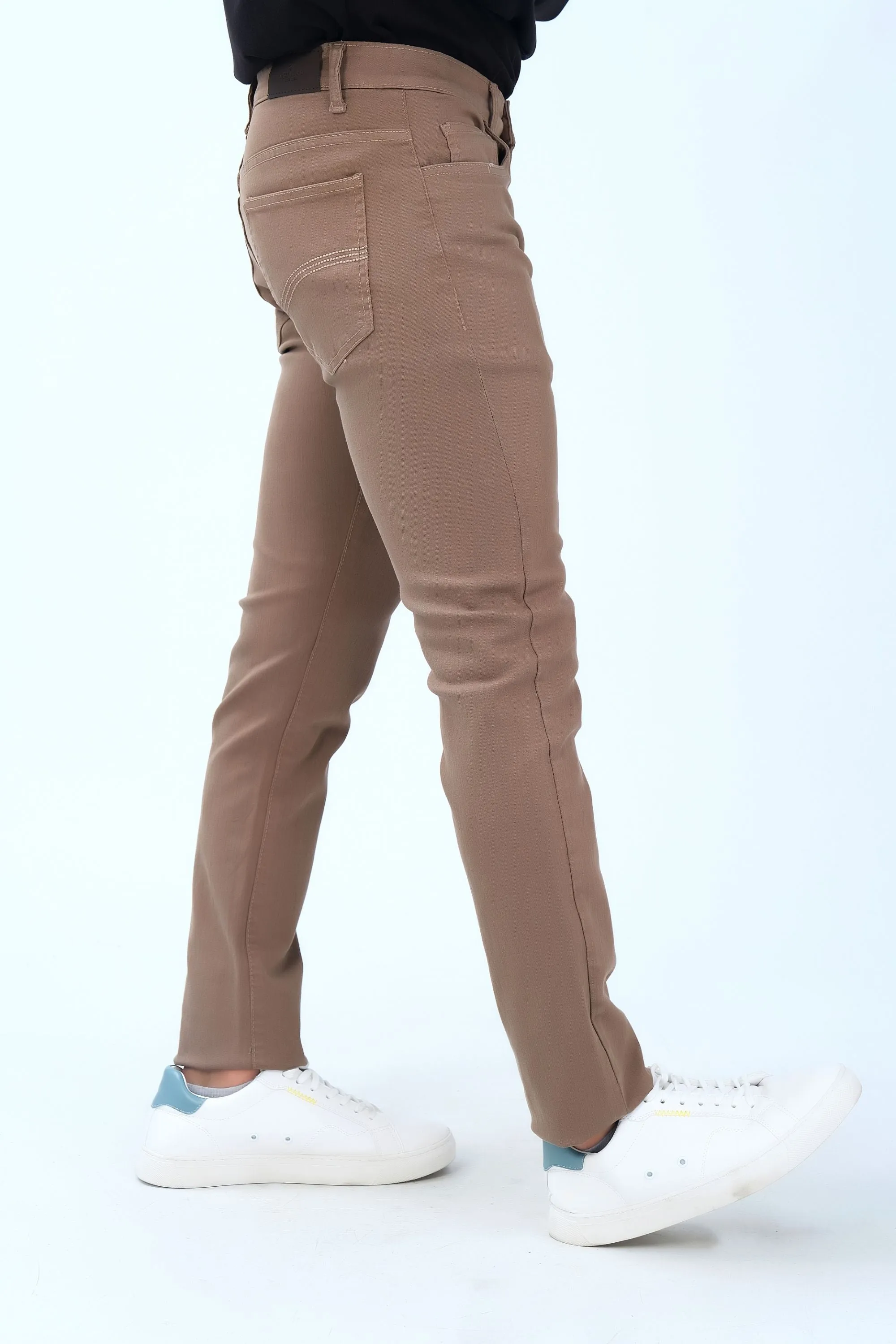 Brown Smart Fit Fashion Pants