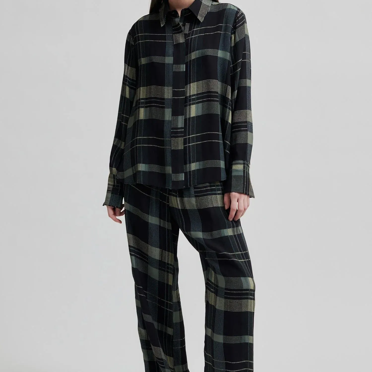 Checca Check Trousers