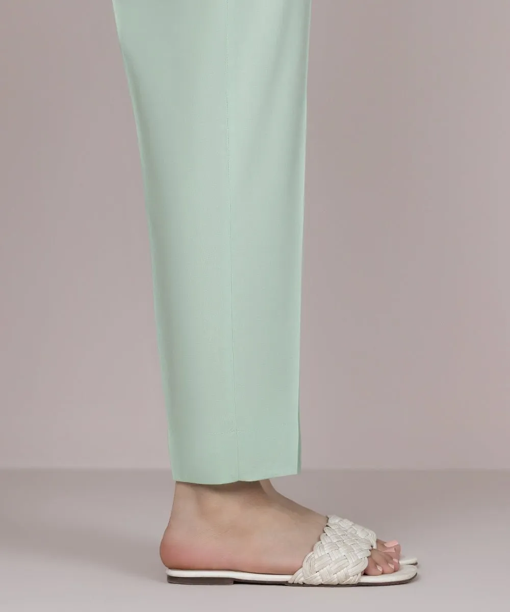 Cotton Viscose Cigarette Pants