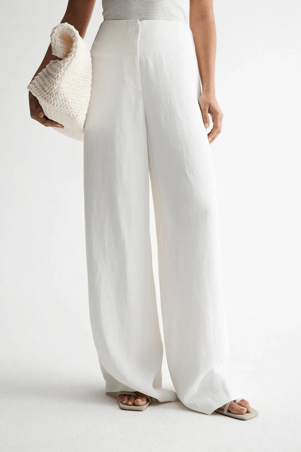 ELKA COLLECTIVE Mahina Pant - White Sz10
