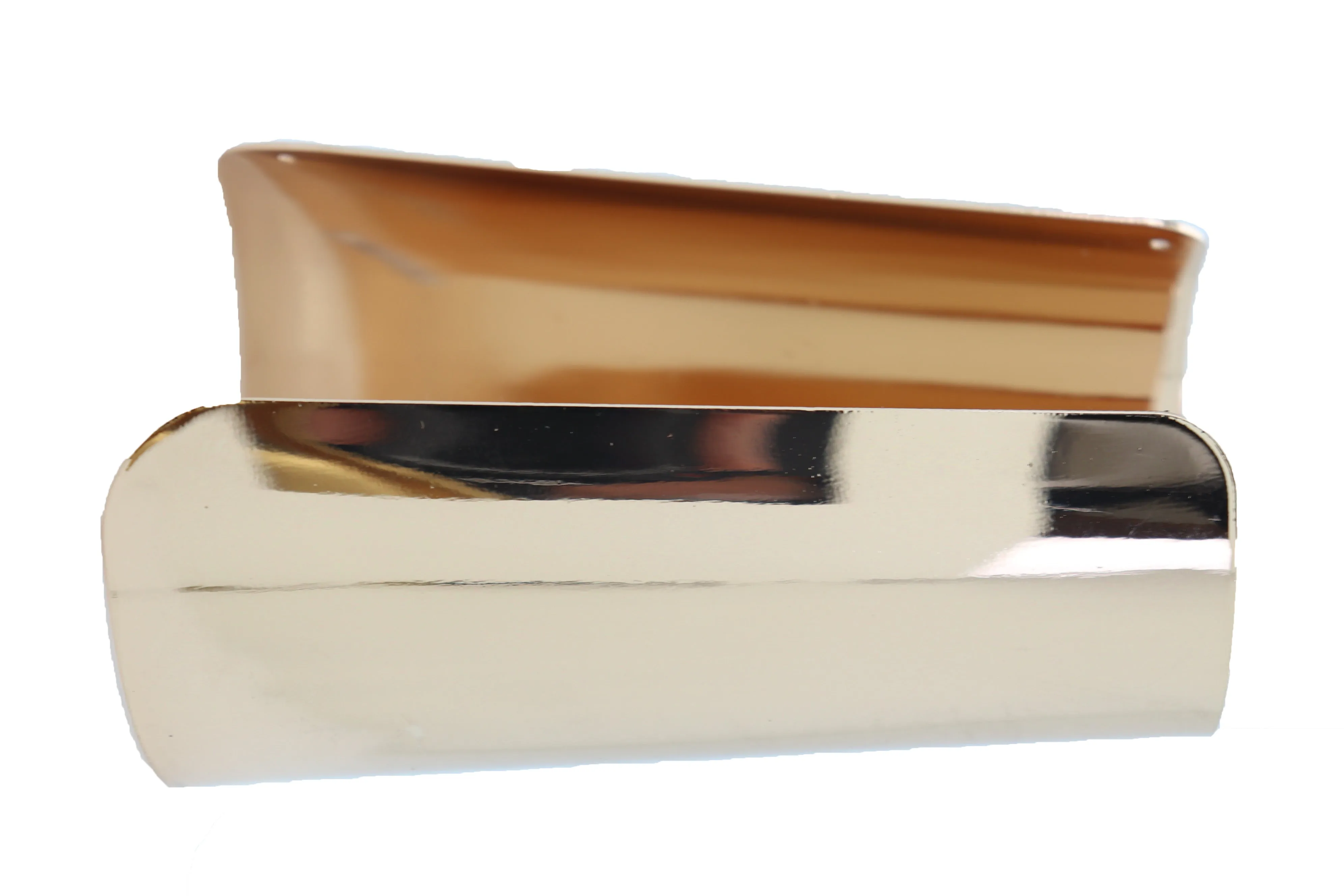 Gold Long Metal Wide Cuff Bracelet Celebrity Style Wonder