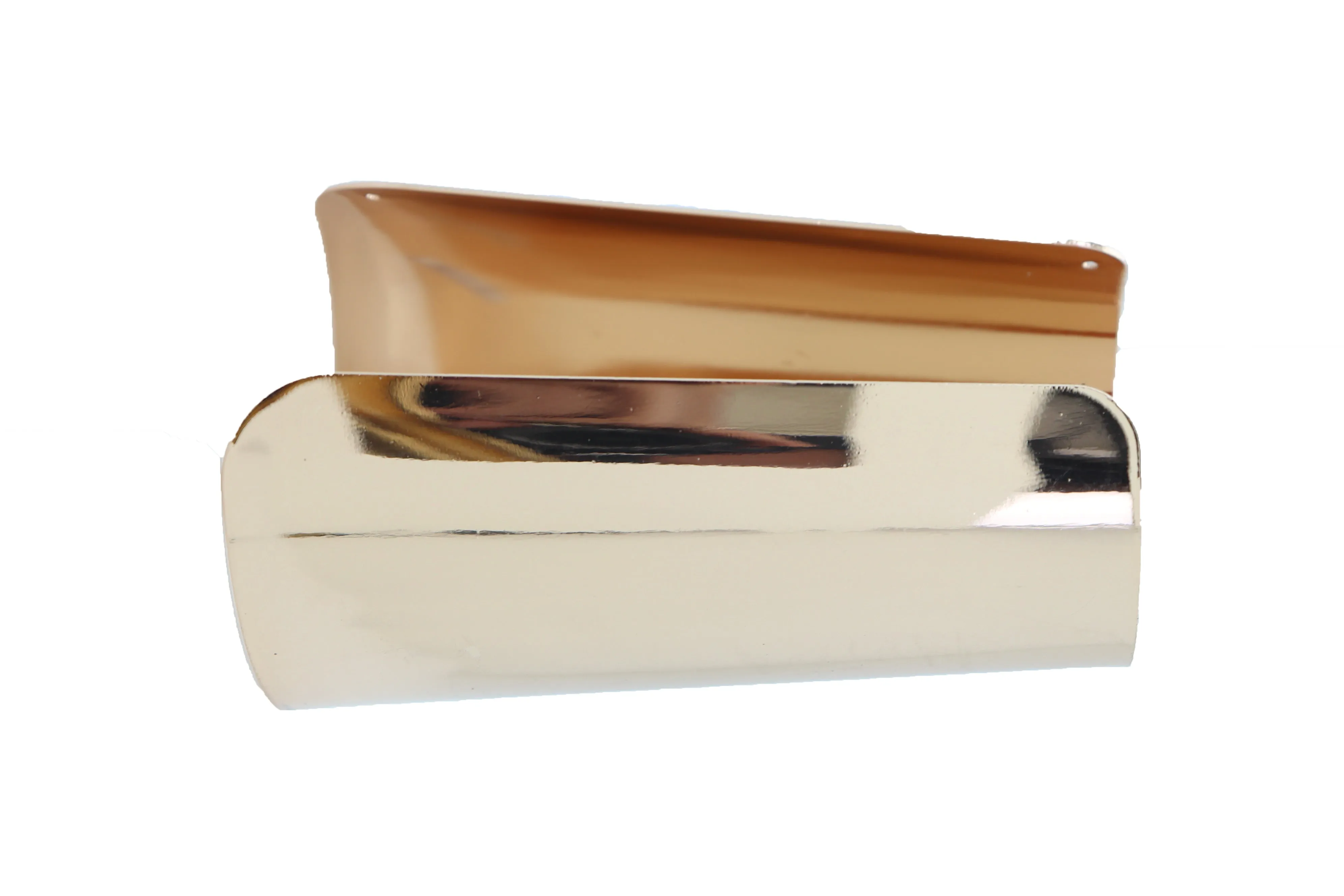 Gold Long Metal Wide Cuff Bracelet Celebrity Style Wonder