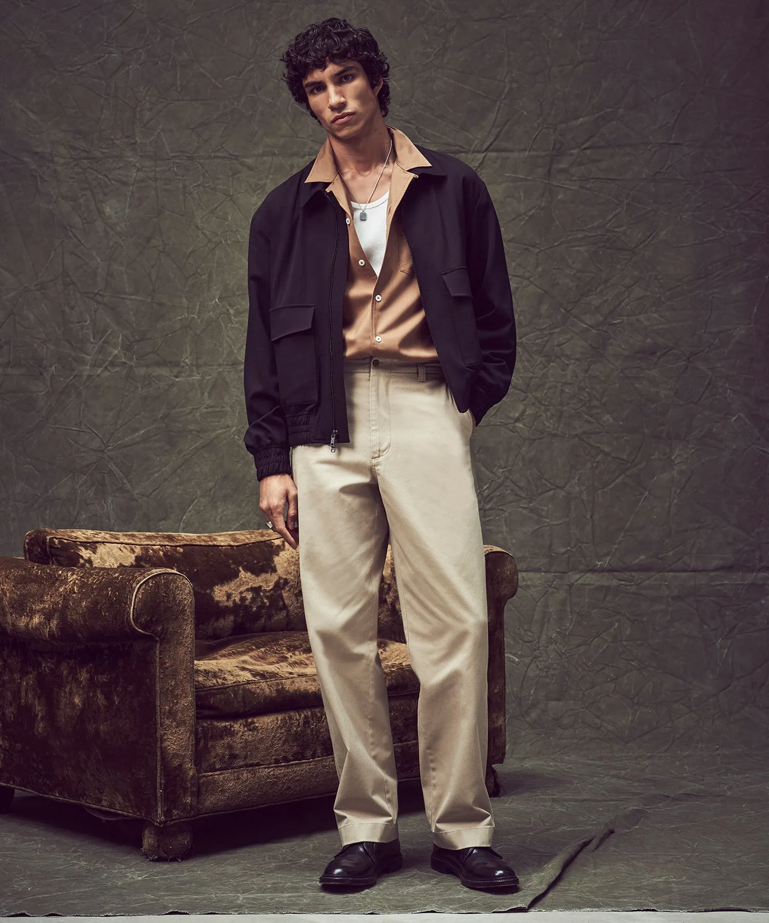 Italian Gabardine Grant Jacket