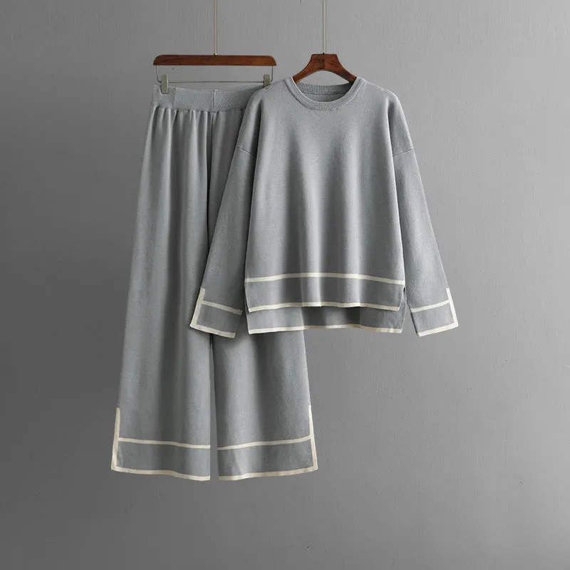 Luxe Knitwear Duo by Valentina Rossi