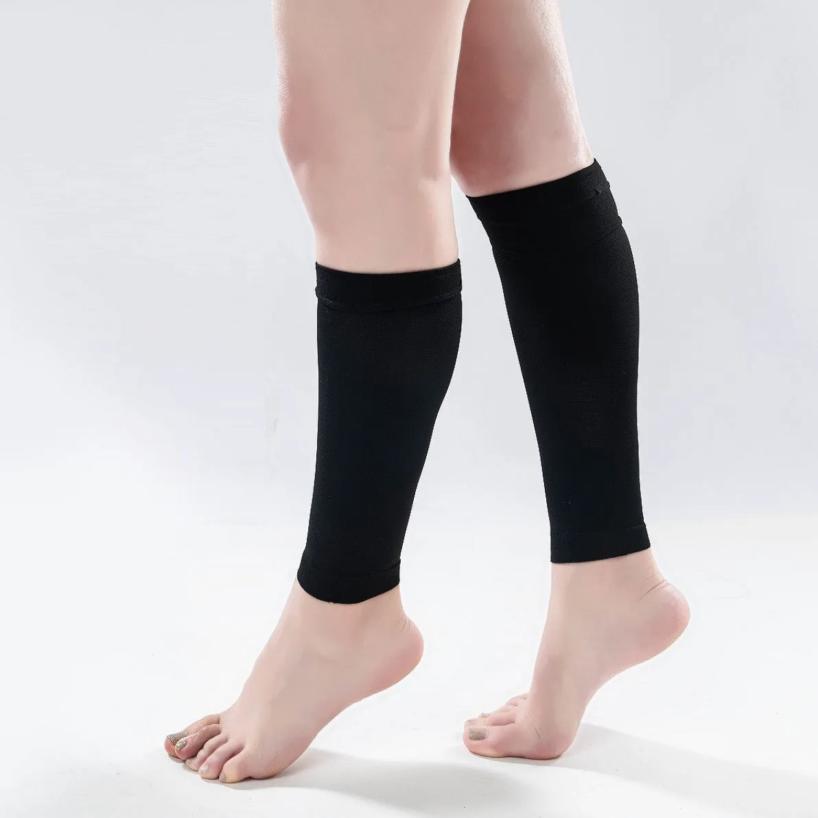 Medical Compression Calf Sleeves - CCL 2 - 23 - 32 mmHG - Black or Beige