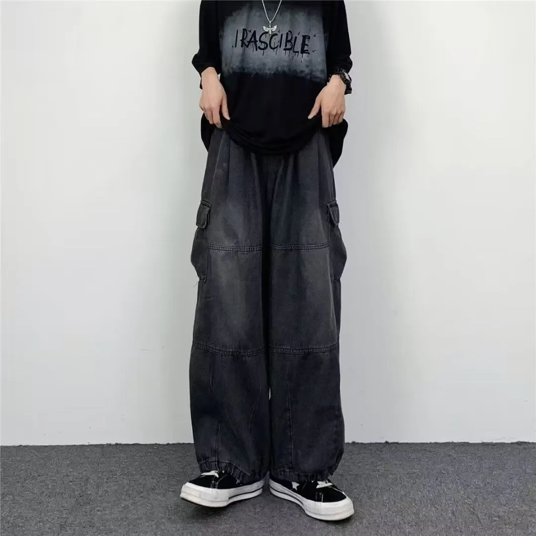 Men's Jeans Couple Trendy Brand Trousers