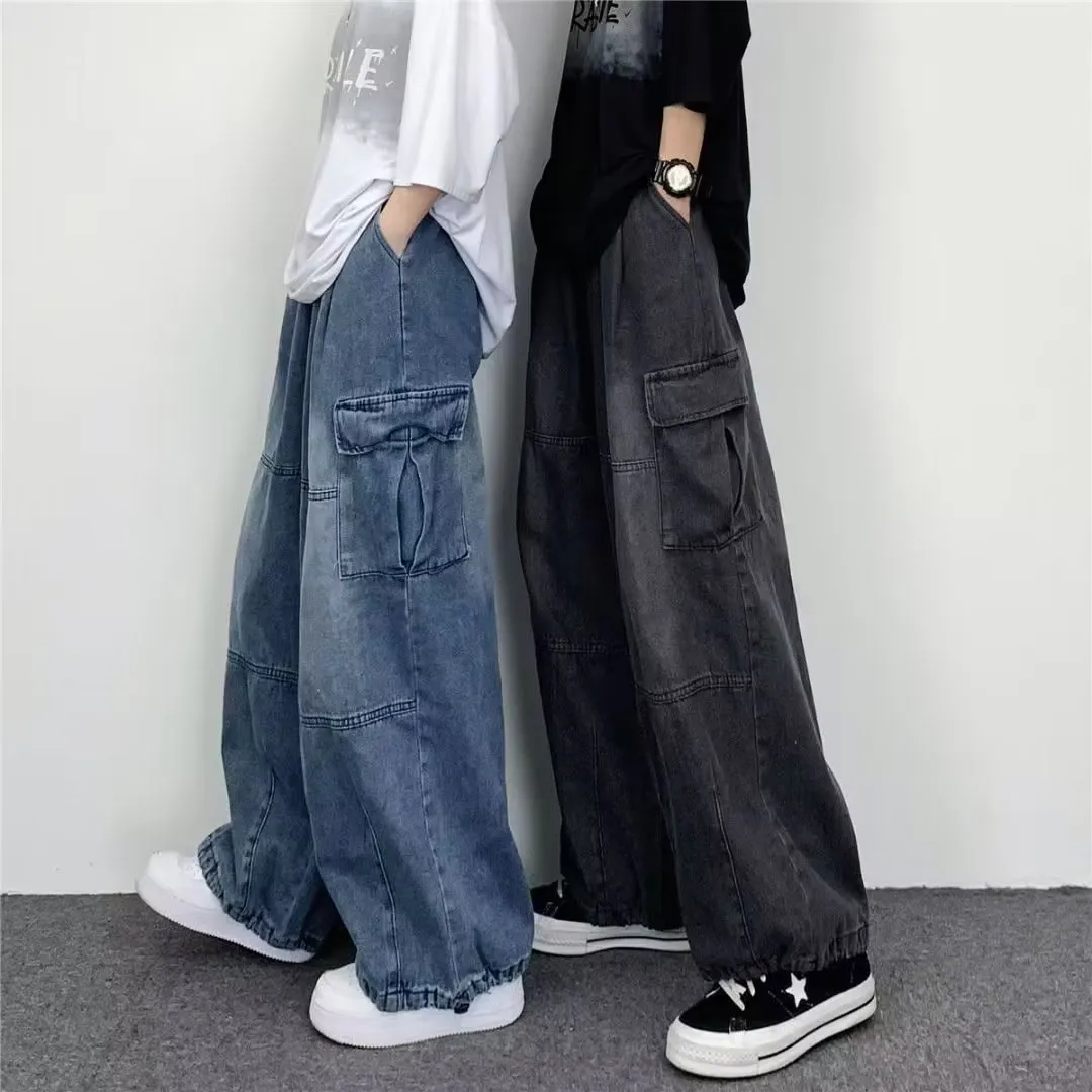 Men's Jeans Couple Trendy Brand Trousers