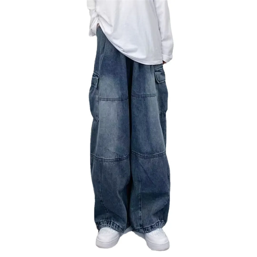 Men's Jeans Couple Trendy Brand Trousers