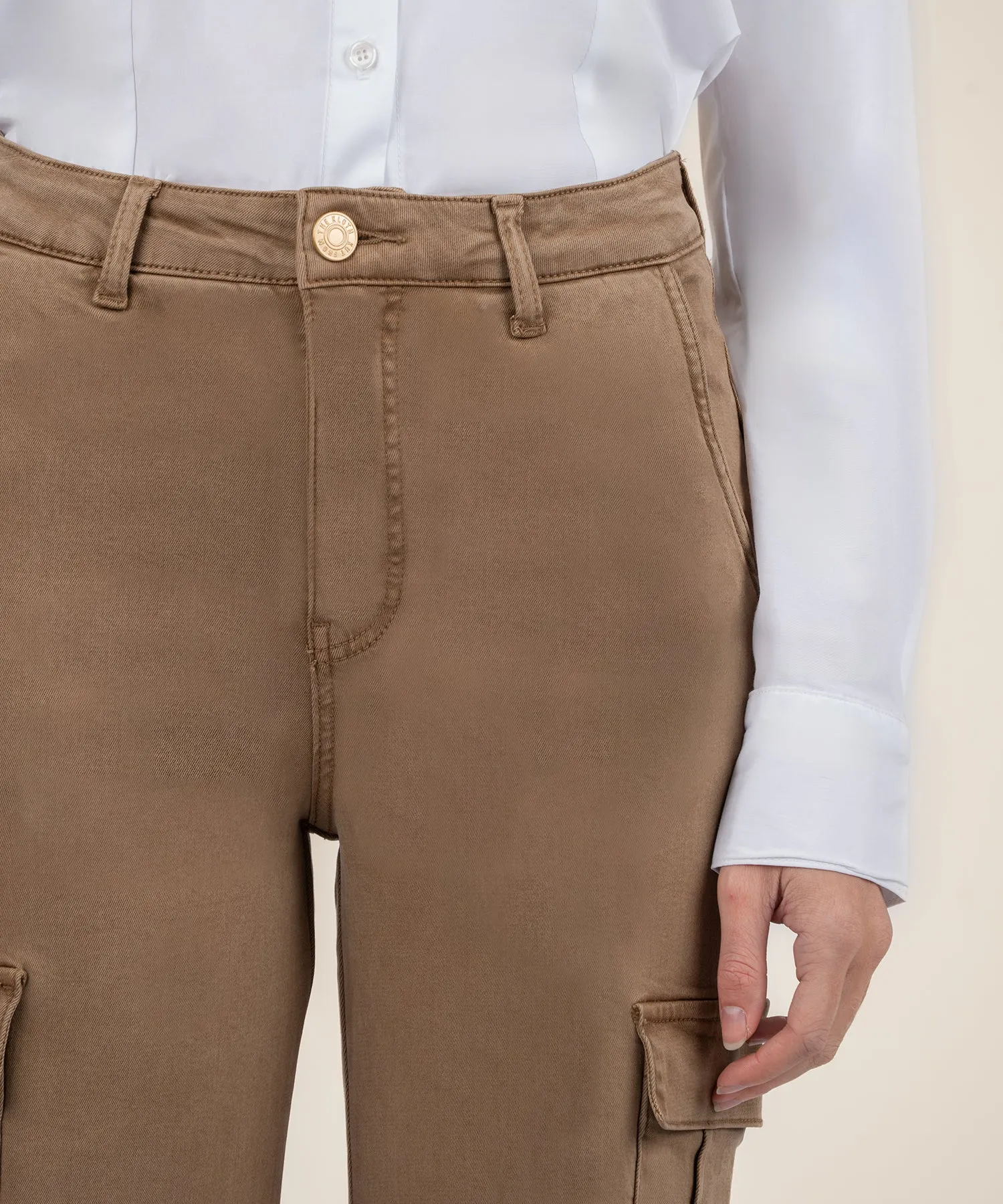 Miller High Rise Wide Leg Pants - Camel