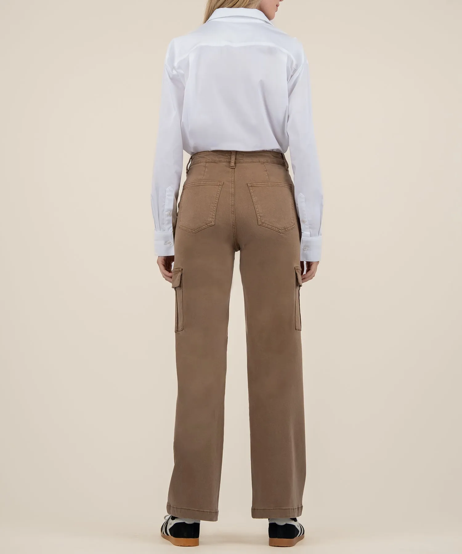 Miller High Rise Wide Leg Pants - Camel