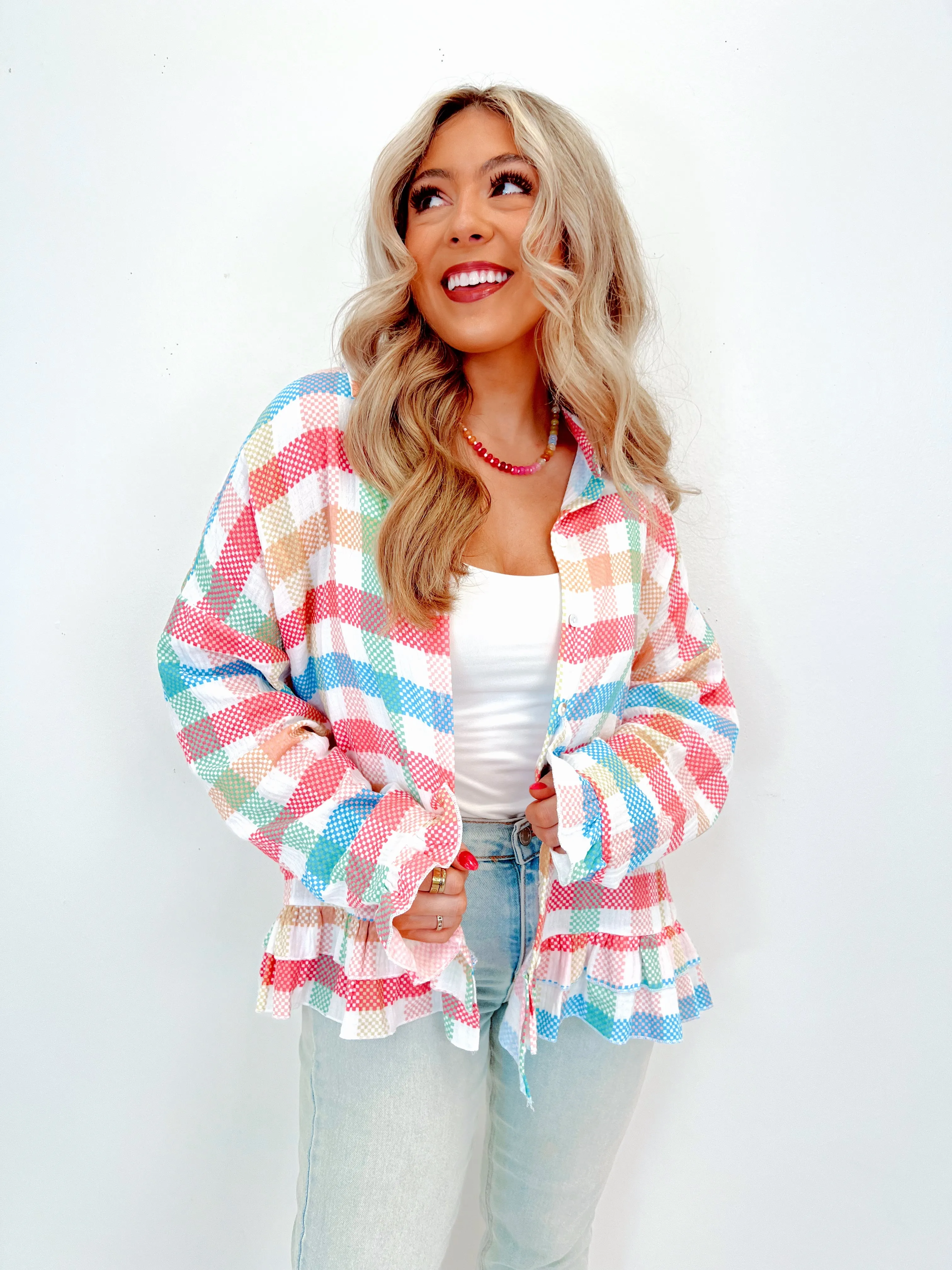 Reality Check Ruffled Spring Blouse