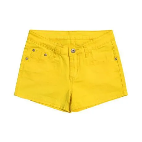 Shorts Summer Women Neon Casual Shorts Fashion Cute White Black Ladies Pencil Shorts 12 Colors