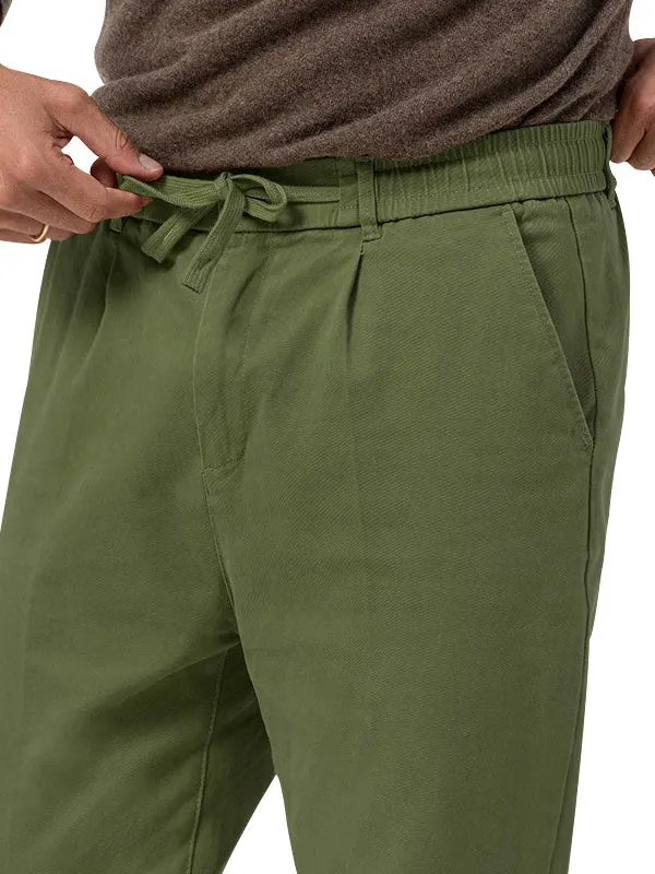 Solid Color Casual Straight Jogger Pants