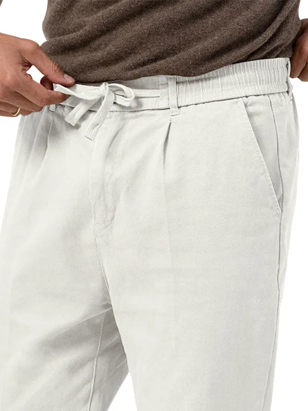 Solid Color Casual Straight Jogger Pants