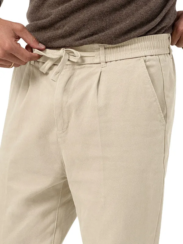 Solid Color Casual Straight Jogger Pants