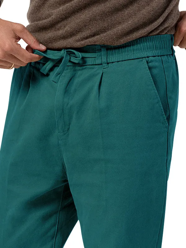 Solid Color Casual Straight Jogger Pants