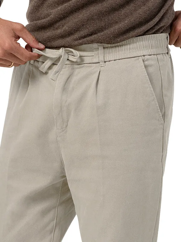 Solid Color Casual Straight Jogger Pants