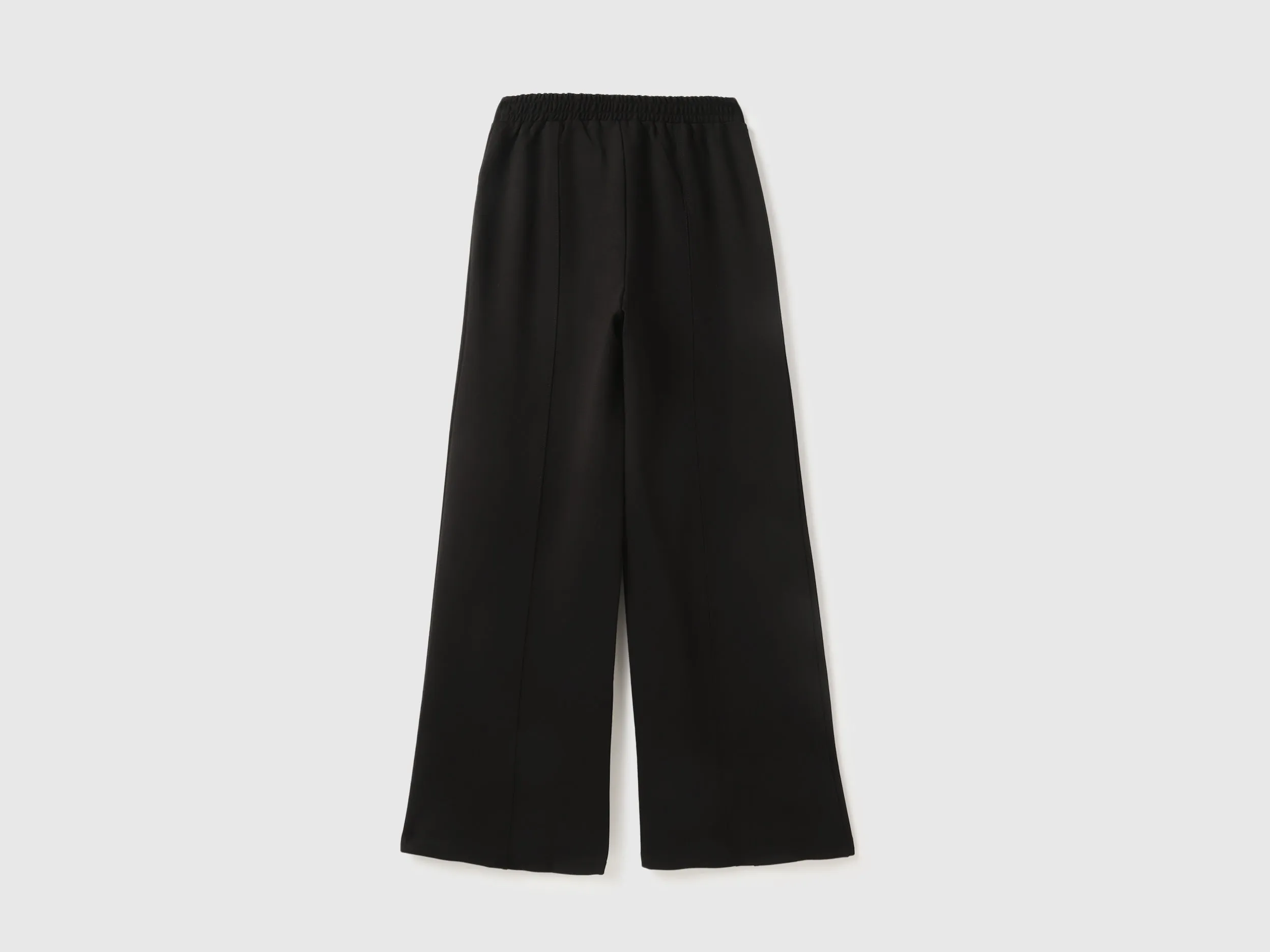 Solid Straight Fit Pants