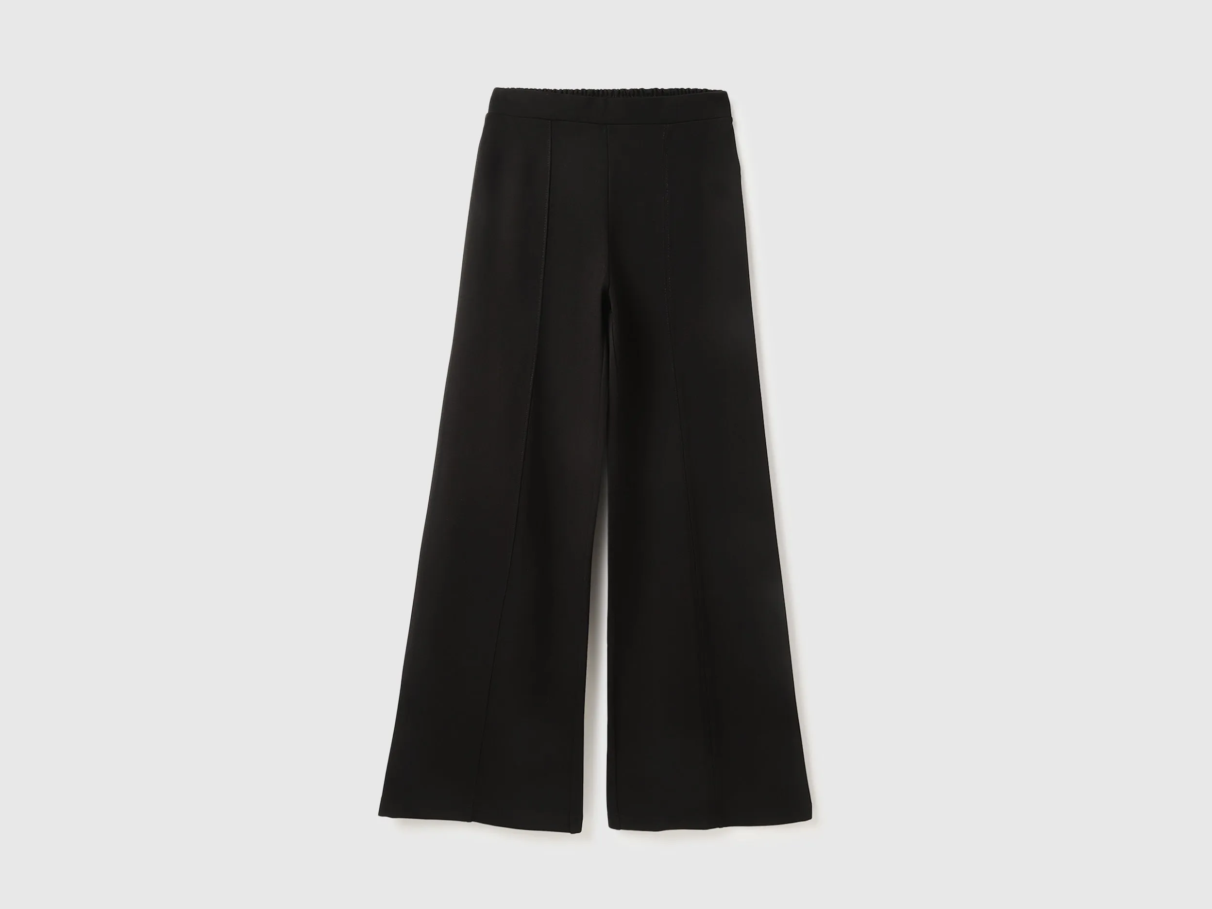 Solid Straight Fit Pants