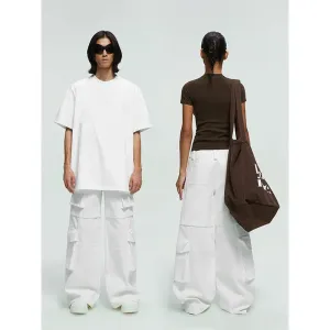Wide-Leg Cargo Pants